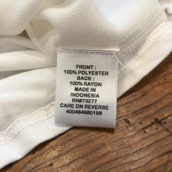 Elle - Off White sleeveless top with pleats - Picture 9 of 11